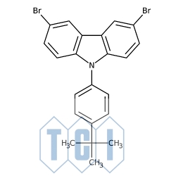 3,6-dibromo-9-(4-tert-butylofenylo)-9h-karbazol 98.0% [741293-42-5]