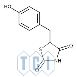 5-(4-hydroksybenzylo)-2,4-tiazolidynodion 95.0% [74772-78-4]