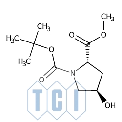 Ester metylowy n-(tert-butoksykarbonylo)-trans-4-hydroksy-l-proliny 95.0% [74844-91-0]