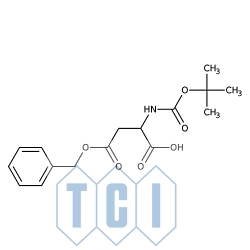 N-(tert-butoksykarbonylo)-l-asparaginian 4-benzylu 98.0% [7536-58-5]