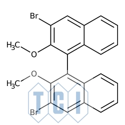 (r)-3,3'-dibromo-2,2'-dimetoksy-1,1'-binaftyl 98.0% [75714-59-9]