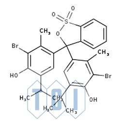 Błękit bromotymolowy (0,04% w wodzie) [do oznaczania ph] [76-59-5]