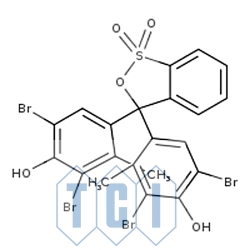 Zieleń bromokrezolowa (zawiera naoh) roztwór etanolowy [do barwienia tlc] [76-60-8]
