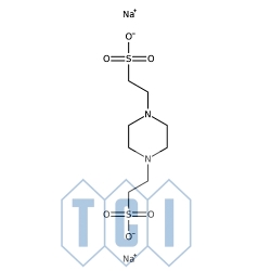 Sól disodowa kwasu piperazyno-1,4-bis(2-etanosulfonowego) [składnik buforu gooda do badań biologicznych] 98.0% [76836-02-7]