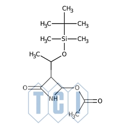 (3r,4r)-4-acetoksy-3-[(r)-(tert-butylodimetylosililoksy)etylo]-2-azetydynon 98.0% [76855-69-1]