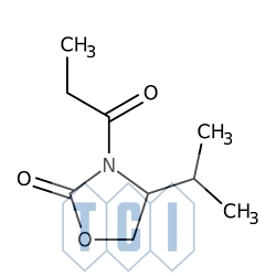 (s)-(+)-4-izopropylo-3-propionylo-2-oksazolidynon 97.0% [77877-19-1]