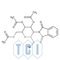 3,4,6-tri-o-acetylo-2-deoksy-2-ftalimido-1-tio-ß-d-glukopiranozyd metylu 98.0% [79528-48-6]