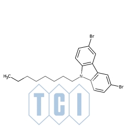 3,6-dibromo-9-n-oktylokarbazol 98.0% [79554-93-1]