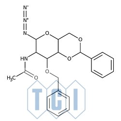 Azydek 2-acetamido-3-o-benzylo-4,6-o-benzylideno-2-deoksy-ß-d-glukopiranozylu 98.0% [80887-27-0]