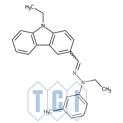 9-etylokarbazolo-3-karboksyaldehyd n-etylo-n-(m-tolilo)hydrazon 98.0% [81380-24-7]