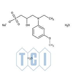 3-(n-etylo-3-metoksyanilino)-2-hydroksy-1-propanosulfonian sodu [do badań biochemicznych] 98.0% [82692-96-4]