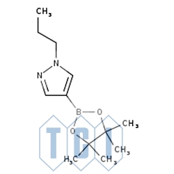 1-propylo-4-(4,4,5,5-tetrametylo-1,3,2-dioksaborolan-2-ylo)pirazol 98.0% [827614-69-7]
