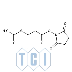 3-(acetylotio)propionian n-sukcynoimidylu 95.0% [84271-78-3]