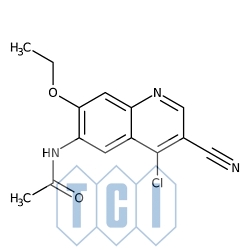 N-(4-chloro-3-cyjano-7-etoksy-6-chinolinylo)acetamid 98.0% [848133-76-6]
