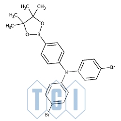 N,n-bis(4-bromofenylo)-4-(4,4,5,5-tetrametylo-1,3,2-dioksaborolan-2-ylo)anilina 98.0% [850153-24-1]