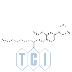7-(dietyloamino)kumaryno-3-karboksylan heksylu 98.0% [851963-03-6]