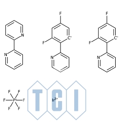 (2,2'-bipirydyno)bis[2-(2,4-difluorofenylo)pirydyno]iryd(iii) heksafluorofosforan 80.0% [864163-80-4]