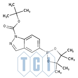 1-(tert-butoksykarbonylo)-5-(4,4,5,5-tetrametylo-[1,3,2]dioksaborolan-2-ylo)indazol 98.0% [864771-44-8]