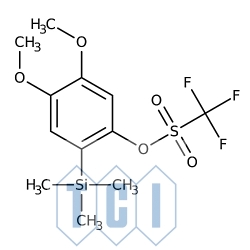 Trifluorometanosulfonian 4,5-dimetoksy-2-(trimetylosililo)fenylu 90.0% [866252-52-0]