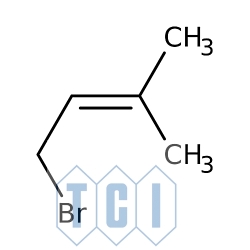 1-bromo-3-metylo-2-buten (stabilizowany chipem silver) 90.0% [870-63-3]