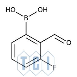 Kwas 3-fluoro-2-formylofenyloboronowy (zawiera różne ilości bezwodnika) [871126-15-7]