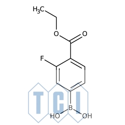 Kwas 4-(etoksykarbonylo)-3-fluorofenyloboronowy (zawiera różne ilości bezwodnika) [874288-38-7]
