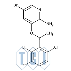 (r)-5-bromo-3-[1-(2,6-dichloro-3-fluorofenylo)etoksy]pirydyno-2-amina 98.0% [877399-00-3]