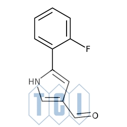 5-(2-fluorofenylo)pirolo-3-karboksyaldehyd 98.0% [881674-56-2]