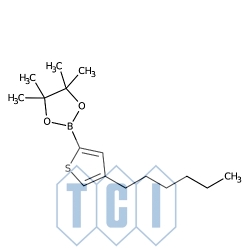 4-heksylo-2-(4,4,5,5-tetrametylo-1,3,2-dioksaborolan-2-ylo)tiofen 98.0% [883742-29-8]