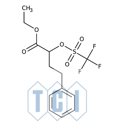 (r)-4-fenylo-2-(trifluorometanosulfonyloksy)maślan etylu 97.0% [88767-98-0]