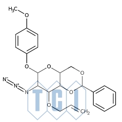 4-metoksyfenylo 3-o-allilo-2-azydo-4,6-o-benzylideno-2-deoksy-ß-d-galaktopiranozyd 95.0% [889453-83-2]