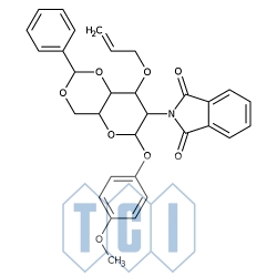 4-metoksyfenylo 3-o-allilo-4,6-o-benzylideno-2-deoksy-2-ftalimido-ß-d-glukopiranozyd 97.0% [889453-84-3]