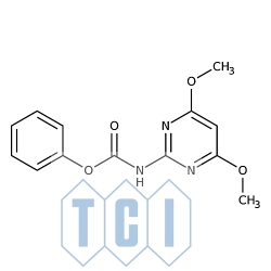 (4,6-dimetoksy-2-pirymidynylo)karbaminian fenylu 98.0% [89392-03-0]