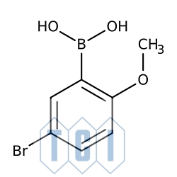 Kwas 5-bromo-2-metoksyfenyloboronowy (zawiera różne ilości bezwodnika) 98.0% [89694-45-1]