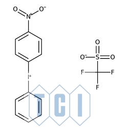 Trifluorometanosulfonian (4-nitrofenylo)(fenylo)jodoniowy 98.0% [905718-45-8]