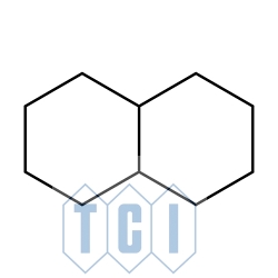 Dekahydronaftalen (mieszanina cis i trans) [metody badania zawartości siarki w ropie naftowej i produktach ropopochodnych] 99.0% [91-17-8]