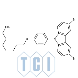 3,6-dibromo-9-(4-n-oktyloksyfenylo)-9h-karbazol 98.0% [917773-26-3]