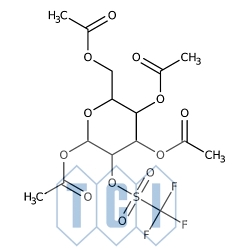 1,3,4,6-tetra-o-acetylo-2-o-(trifluorometanosulfonylo)-ß-d-mannopiranoza 98.0% [92051-23-5]