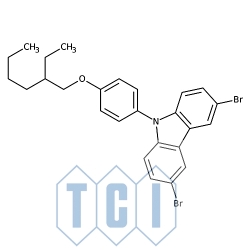 3,6-dibromo-9-[4-(2-etyloheksyloksy)fenylo]-9h-karbazol 95.0% [946491-48-1]