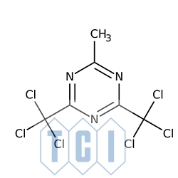 2-metylo-4,6-bis(trichlorometylo)-1,3,5-triazyna 98.0% [949-42-8]