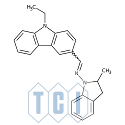N-[(9-etylokarbazol-3-ilo)metyleno]-2-metylo-1-indolinyloamina 98.0% [94941-30-7]