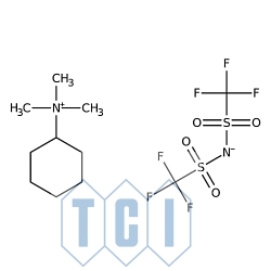 Bis(trifluorometanosulfonylo)imid cykloheksylotrimetyloamoniowy 98.0% [952155-74-7]