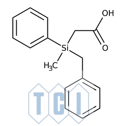 Kwas (+)-benzylometylofenylosililooctowy [do oznaczania ee metodą nmr] 98.0% [95373-54-9]