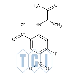 Nalfa-(5-fluoro-2,4-dinitrofenylo)-l-alaninamid [odczynnik znakujący hplc do oznaczania ee] 98.0% [95713-52-3]