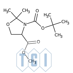 (r)-(+)-3-(tert-butoksykarbonylo)-4-metoksykarbonylo-2,2-dimetylo-1,3-oksazolidyna 96.0% [95715-86-9]
