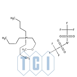 Bis(trifluorometanosulfonylo)imid tributylo(2-metoksyetylo)fosfoniowy 98.0% [959698-44-3]