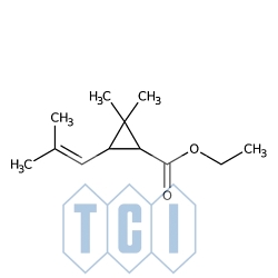 2,2-dimetylo-3-(2-metylo-1-propenylo)cyklopropano-1-karboksylan etylu 95.0% [97-41-6]