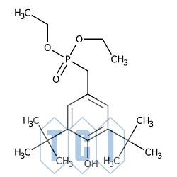 3,5-di-tert-butylo-4-hydroksybenzylofosfonian dietylu 98.0% [976-56-7]