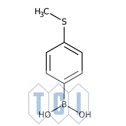 Kwas 4-(metylotio)fenyloboronowy (zawiera różne ilości bezwodnika) [98546-51-1]