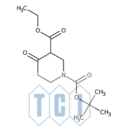 1-tert-butoksykarbonylo-4-okso-3-piperydynokarboksylan etylu 97.0% [98977-34-5]